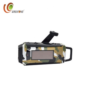 Năng Lượng Mặt Trời Crank LCD Kỹ Thuật Số Đa Chức Năng Am Fm NOAA Đài Phát Thanh Thời Tiết Đèn Pin Và Sạc Điện Thoại Di Động - Product Image 5