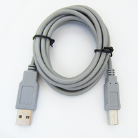 Super Silikon Fleksibel Kabel Usb Printer Multi Usb A Ke B Tipe 2.0 Kabel Data