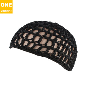 Wholesale Solid Night Sleeping <strong>Snood</strong> Fasion Unisex Hair Crochet Hat Long Hair <strong>Snood</strong> - Product Image 4