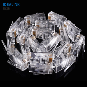 Buena calidad Cat 6 UTP RJ45 sin apantallar conector macho enchufe Modular para Cable de red - Product Image 2