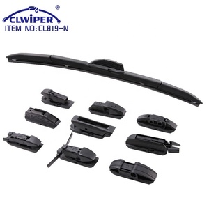 CLWIPER CL819-N Nueva Tecnología Híbrida Plumas Limpiaparabrisas Multifunción para Parabrisas con 1+<span class=keywords><strong>8</strong></span> Conectores - Product Image 1