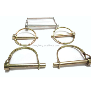 Goupilles à ressort à dégagement rapide pour fil rond/carré, matériau durable en acier - Product Image 1