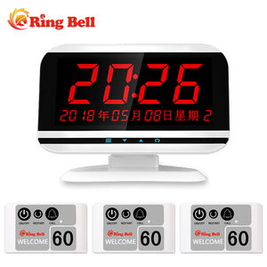 Ringbell WB-T3 inalámbrico <span class=keywords><strong>buscapersonas</strong></span> botón servicio empujar a botón neto Bar - Product Image 5