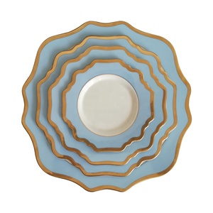 Ensembles assiette à <span class=keywords><strong>d</strong></span>î<span class=keywords><strong>ner</strong></span> en porcelaine de haute qualité - Product Image 1