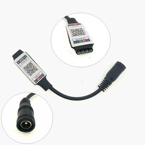 <span class=keywords><strong>Mini</strong></span> RGB controlador inalámbrico DC 5V 12V 24V <span class=keywords><strong>Mini</strong></span> controlador de música de la tira de luz controlador RGB RGBW LED tira - Product Image 2
