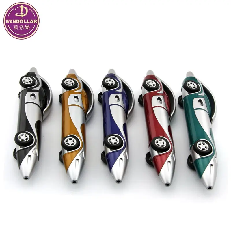 Wholesale custom logo Promotional Cute Cool Racing Car Shape Pen ballpoint pen