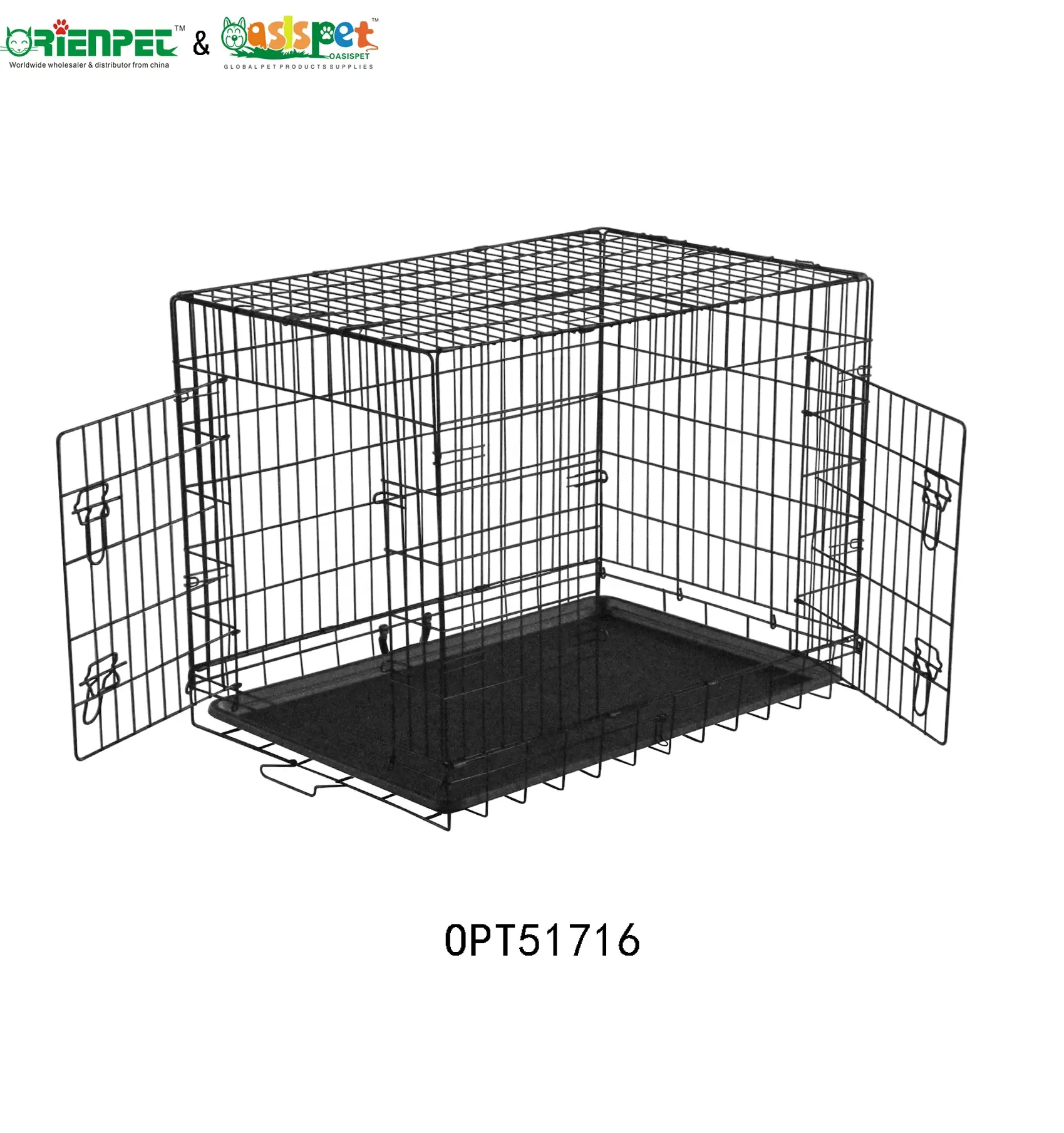 ORIENPET & OASISPET Métal floding chien Cage gros Prêt stocks OPT51716 A-91D-36 Pet cage