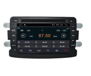 Wince DVD Mobil Navigasi Gps, LCD-TFT Layar Sentuh 7 Inci Tow DIN 6.0, Pemutar Mp5 untuk RENAULT Dacia untuk Duster