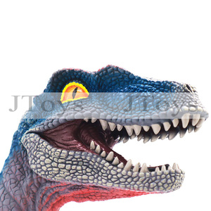 Animal hecho a mano dragón mono perro unicornio dinosaurio mano marioneta guante personajes de dibujos animados Cosplay juguetes educativos para niños adultos - Product Image 4