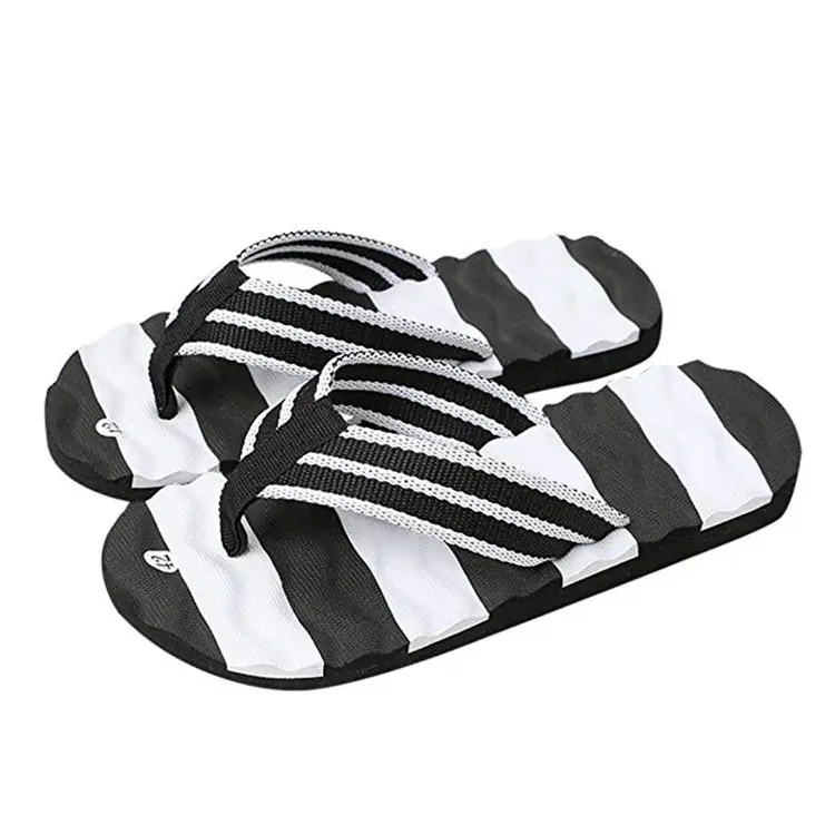 Cheap Men Summer Beach Sandals Slipper Comfortable Casual Rubber Flip Flop Outdoor Shoes