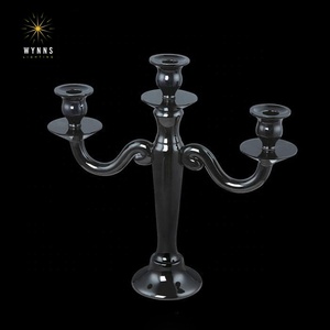 <span class=keywords><strong>Bougeoirs</strong></span> créatifs en cristal de verre romantique faits à la main, écologiques, pour la décoration de mariage, de fête à domicile, de la Saint-Valentin - Product Image 2