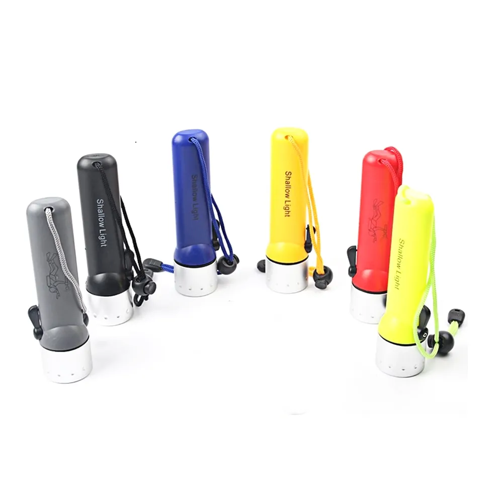 LED Waterproof Diver Diving Flashlight Underwater Flash Light Portable Torch