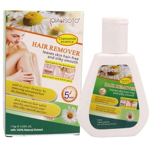Ekstrak Alami Merek QIANSOTO Mengurangi Rambut Wajah dan Rambut Tubuh, Cairan Esens Penghilang Rambut Tanpa Rasa Sakit Alami - Product Image 2