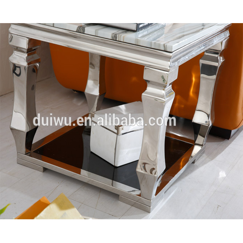 Moderne de luxe marbre table de thé table d'appoint café en mesure