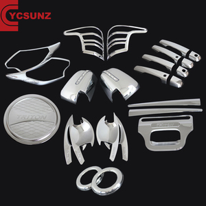YCSUNZ 2015 <span class=keywords><strong>L200</strong></span> Triton ABS accesorios conjunto completo cromo Kits para Mitsubishi <span class=keywords><strong>L200</strong></span> 2016 cromo accesorios juegos completos - Product Image 1