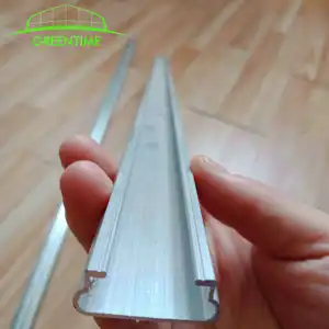 Film de serre en aluminium, 1 pièce, tube de serrure avec fil à ressort