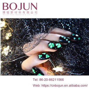 Hellsten Leucht Pigment Nachtleuchtende flake Phosphor flake Glow in <span class=keywords><strong>The</strong></span> Dark für nagel dekoration - Product Image 5