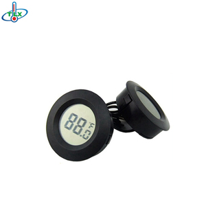 Kleine Ronde Embedded Panel Digitale Thermometer Met Draad - Product Image 5