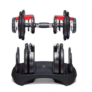 Gymnase De Musculation Fitness <span class=keywords><strong>Automatique</strong></span> 24 KG Haltère Réglable - Product Image 3