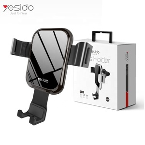 vidrio templado Teléfono Celular del coche de montaje en la gravedad de ventilación de aire para teléfono móvil de coche - Product Image 1