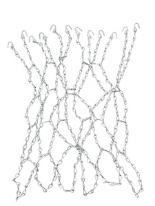 M.<span class=keywords><strong>Dunk</strong></span>-Cadena de acero resistente, Red de baloncesto - Product Image 2