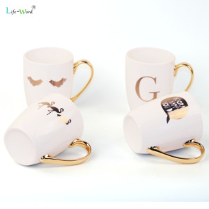 Granel compra precio barato porcelana blanca personalizada cerámica <span class=keywords><strong>tazas</strong></span> <span class=keywords><strong>de</strong></span> café logotipo personalizado para la venta al por ma - Product Image 3