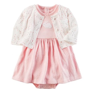 Ensemble de vêtements pour nouveaux-nés, 2 pièces, tenue d'été, pour bébés filles, jolie robe de corps unie, tendance, nouveauté