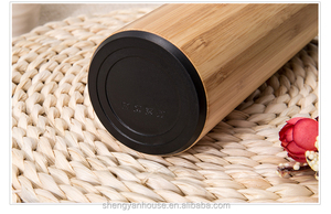 Bambou <span class=keywords><strong>Mince</strong></span> Bouteille D'eau En Acier Inoxydable, Bouteille D'eau En Acier 1, Privé Étiquette Isolé Bouteille D'eau - Product Image 4