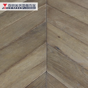 JAENMAKEN 14-3x90mm patrón de chevron de <span class=keywords><strong>roble</strong></span> de madera maciza tablón - Product Image 1