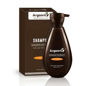 Materiale naturale diradamento dei capelli trattamento ginger capelli shampoo perdita