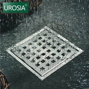Copertura Quadrata per Scarico <span class=keywords><strong>Doccia</strong></span> in Acciaio Inox Anti Scarafaggi per Bagno - Product Image 1