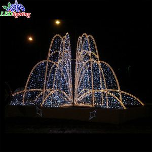 ไฟคริสต์มาส LED <span class=keywords><strong>OBBO</strong></span> รูปแบบน้ำพุ 3 มิติ - Product Image 2