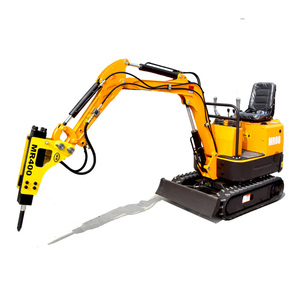 China lage prijs spitmachine rupsgraafmachine 0.8ton mini digger met log grab - Product Image 2