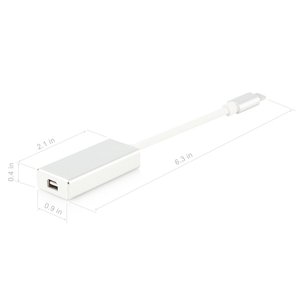 USB C (Thunderbolt 3 Tương Thích) để Mini DisplayPort CHUYỂN ĐỔI - Product Image 2
