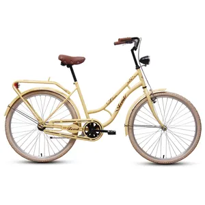 TXED热卖自行车复古经典自行车城市26单速