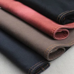 Kain Jeans Satin Regang Warna Berbeda Mode Baru Kain Denim Dibuat Di Cina