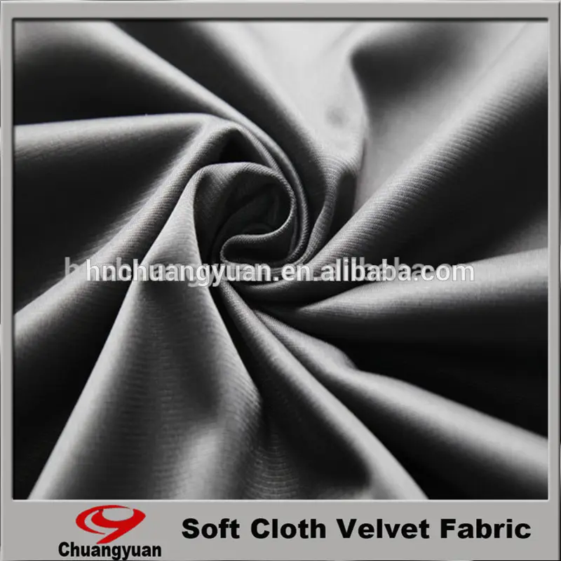 Bonne Vente 100% Polyester Tricoté Golden Velvet Ruban Types Polaire Tissu Pour Tissu