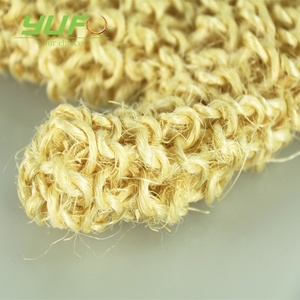 Morbido guanto da bagno in Sisal per massaggio tessuto a mano - Product Image 5