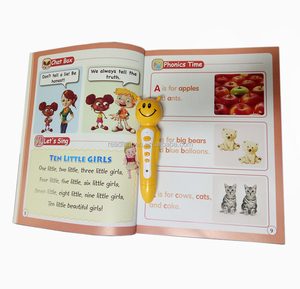 Educativo <span class=keywords><strong>libro</strong></span> de Ingles con lapicero de lectura para niño bebe chicos chicas - Product Image 5