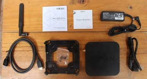 MINIX NEO Z83-4 <span class=keywords><strong>pro</strong></span> intel x5-z8300 4 GB <span class=keywords><strong>32</strong></span> GB W10 OS (<span class=keywords><strong>64</strong></span>-<span class=keywords><strong>bit</strong></span>) BT 4,2, android 7,1 SMART TV caja MINIX NEO U1 - Product Image 6