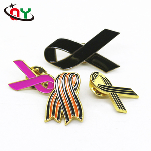 Mejor calidad venta al por mayor de la concientización sobre <span class=keywords><strong>el</strong></span> cáncer de mama diferentes colores cinta láser Pin insignias con hacer su propio pin botones - Product Image 5