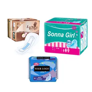 Winged Sanitary Napkin Cheap Negative Ion Sanitary Napkins With Wings Factory Wholesale Charcoal Sanitary Napkin