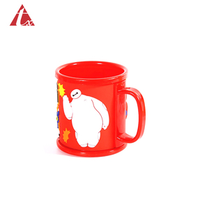 venta al por mayor, cualquier logotipo de forma 3D de goma pvc taza de plástico suave de Pvc taza de equipo de fútbol tazas - Product Image 6