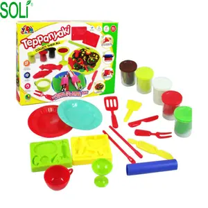 Teppanyaki color mud tool set simulation play house educational toys kids