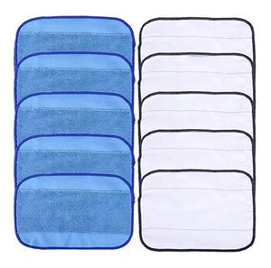 Lot de 3 chiffons de nettoyage en microfibre mixtes pour <span class=keywords><strong>robot</strong></span> <span class=keywords><strong>Braava</strong></span> 380 380t 320 Mint 4200 4205 5200 5200C, fabriqués dans le Guangdong - Product Image 2