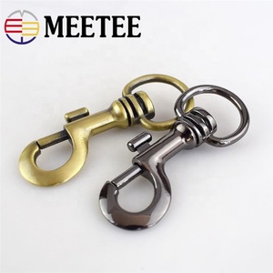 Meetee AP482 24Mm Gesper Kait Jepret Lobster Pelatuk Putar Logam Paduan untuk Tali Tas Gantungan Kunci Gesper Cincin Kerah Anjing - Product Image 5