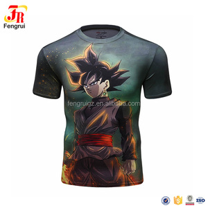 Nueva llegada de <span class=keywords><strong>Dragon</strong></span> <span class=keywords><strong>Ball</strong></span> <span class=keywords><strong>Z</strong></span> <span class=keywords><strong>ropa</strong></span> Goku Vegeta 3D Anime Fitness camisetas - Product Image 4