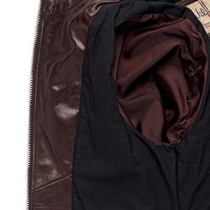 Chaqueta de cuero de oveja de otoño e invierno para mujer, ropa de abrigo de fábrica personalizada, abrigo de moda de poliéster 100 por ciento - Product Image 3