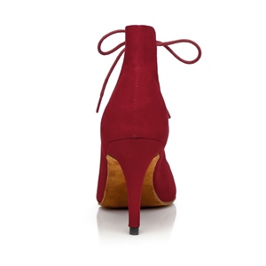 Ne fashionableL361 rosso suedel Latino <span class=keywords><strong>scarpe</strong></span> <span class=keywords><strong>da</strong></span> <span class=keywords><strong>ballo</strong></span> per le ragazze le donne, salsa <span class=keywords><strong>scarpe</strong></span> <span class=keywords><strong>da</strong></span> <span class=keywords><strong>ballo</strong></span> - Product Image 2