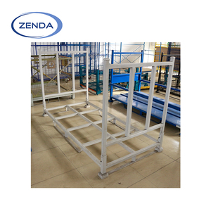 Empilable <span class=keywords><strong>palette</strong></span> cage vinasse galvanisé poudre post enduit chevalets - Product Image 4